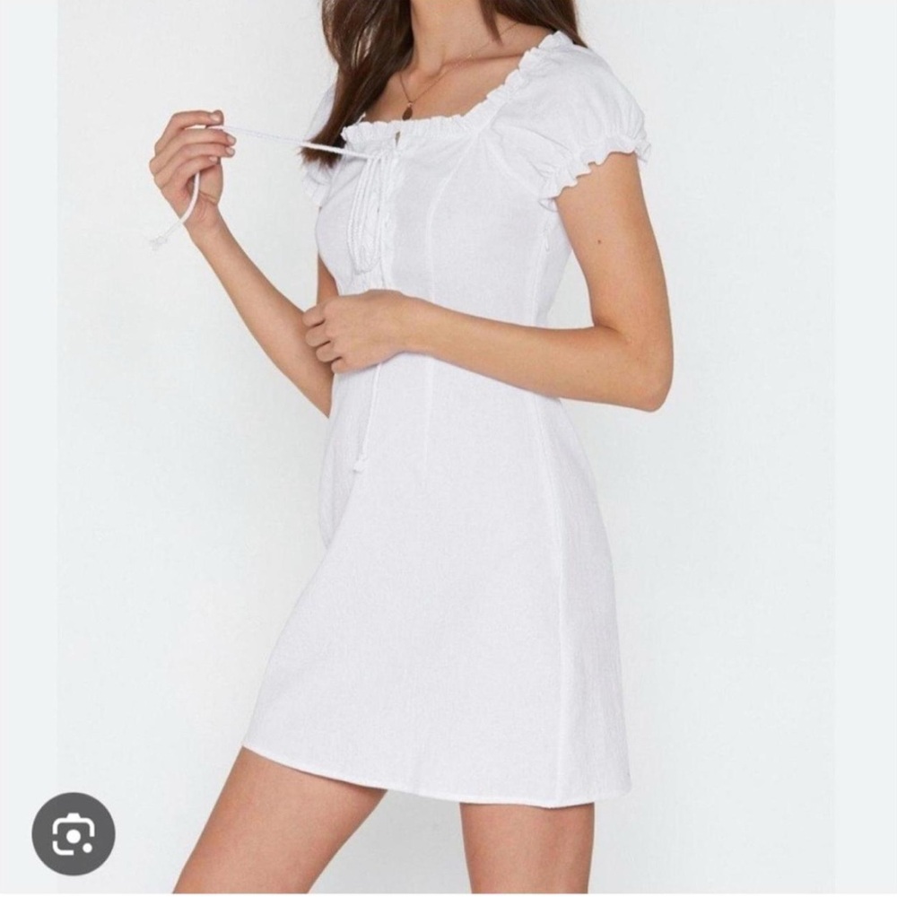 Nasty gal milkmaid dress, never worn